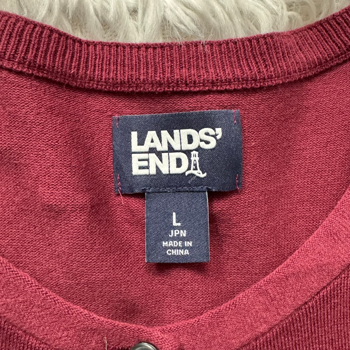LANDS END 일본빈티지 가디건 랜즈앤드 빈티지가디건 L 46 상품이미지4