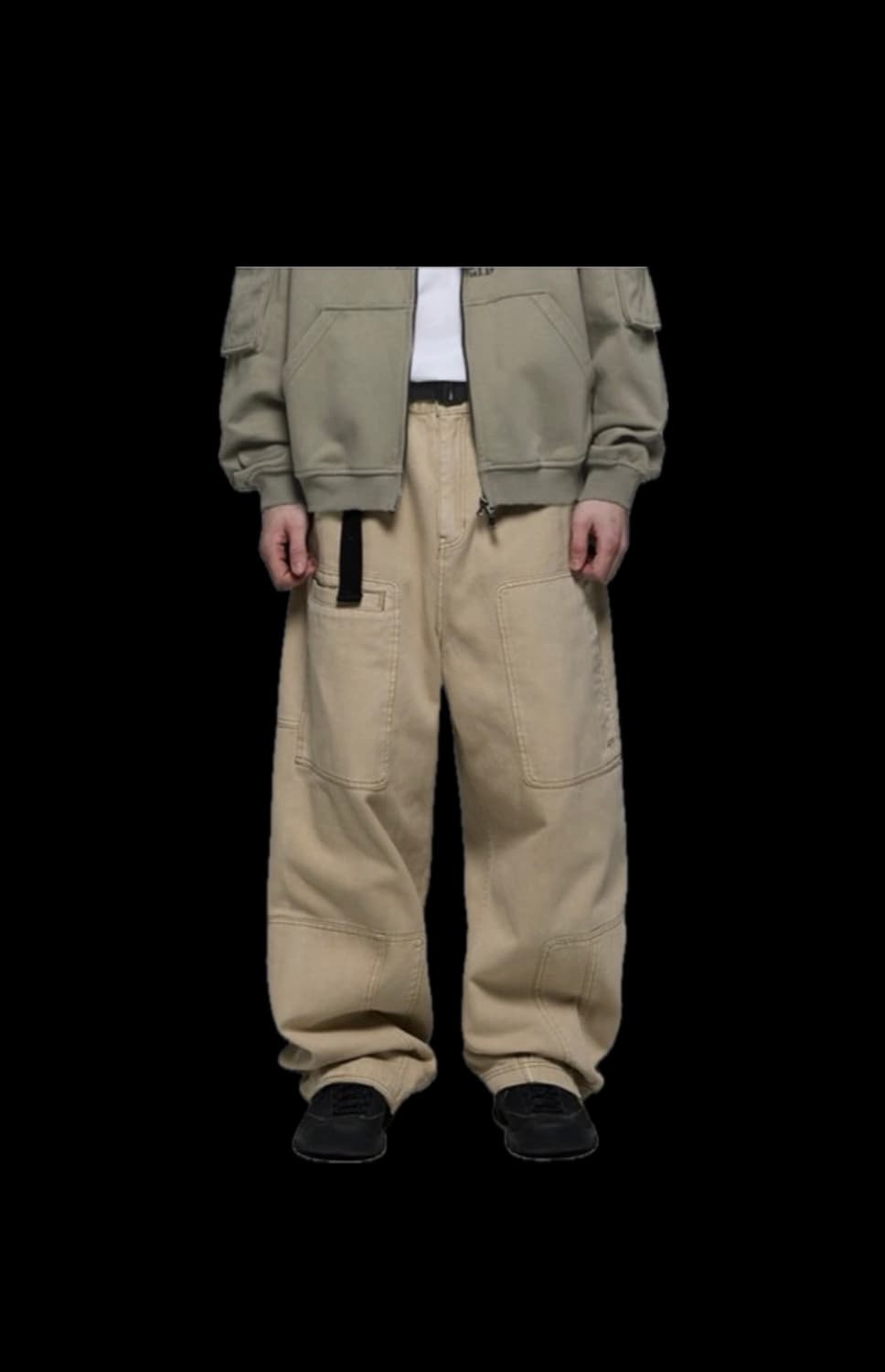 헤더헬렌 리페어 카고 팬츠 상품이미지1