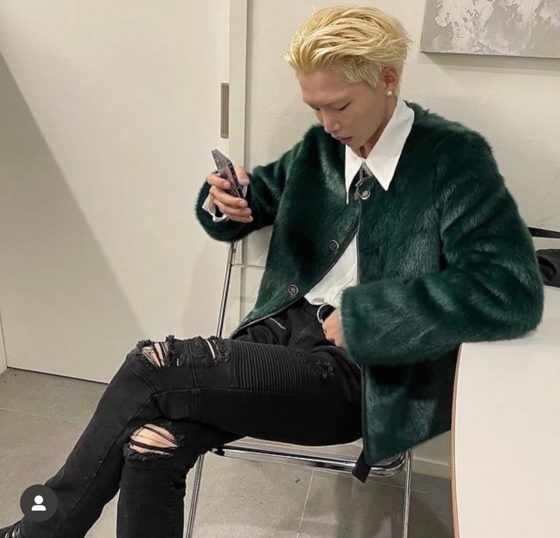 디벨 디스트로이드 데미지 블랙진 상품이미지1