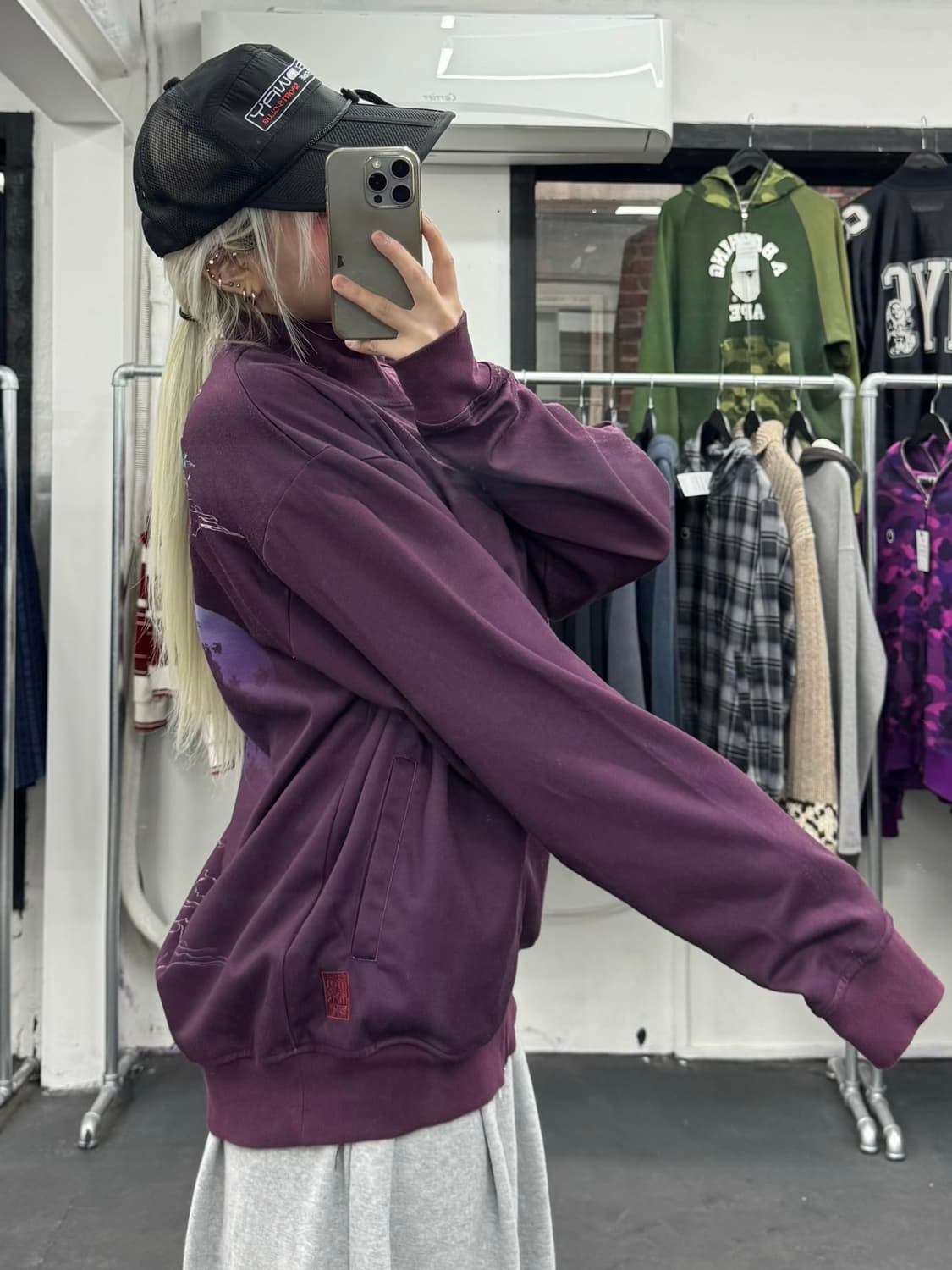 카라쿠리 타마시 오리엔탈 퍼플 져지 상품이미지2