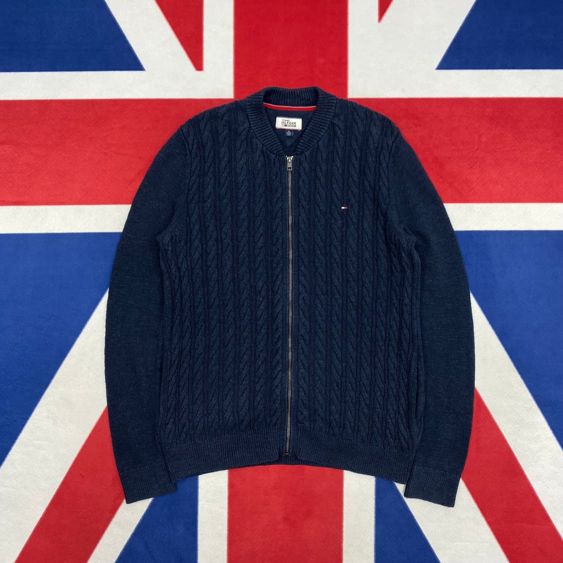 타미 니트집업 XL 상품이미지1