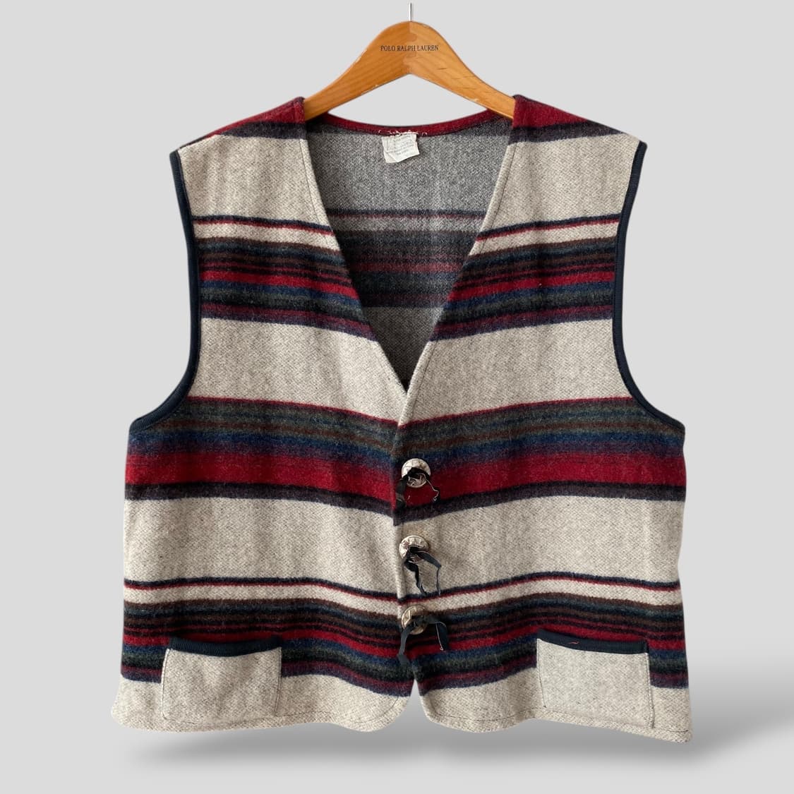 (F)빈티지 웨스턴 울 베스트  상품이미지1