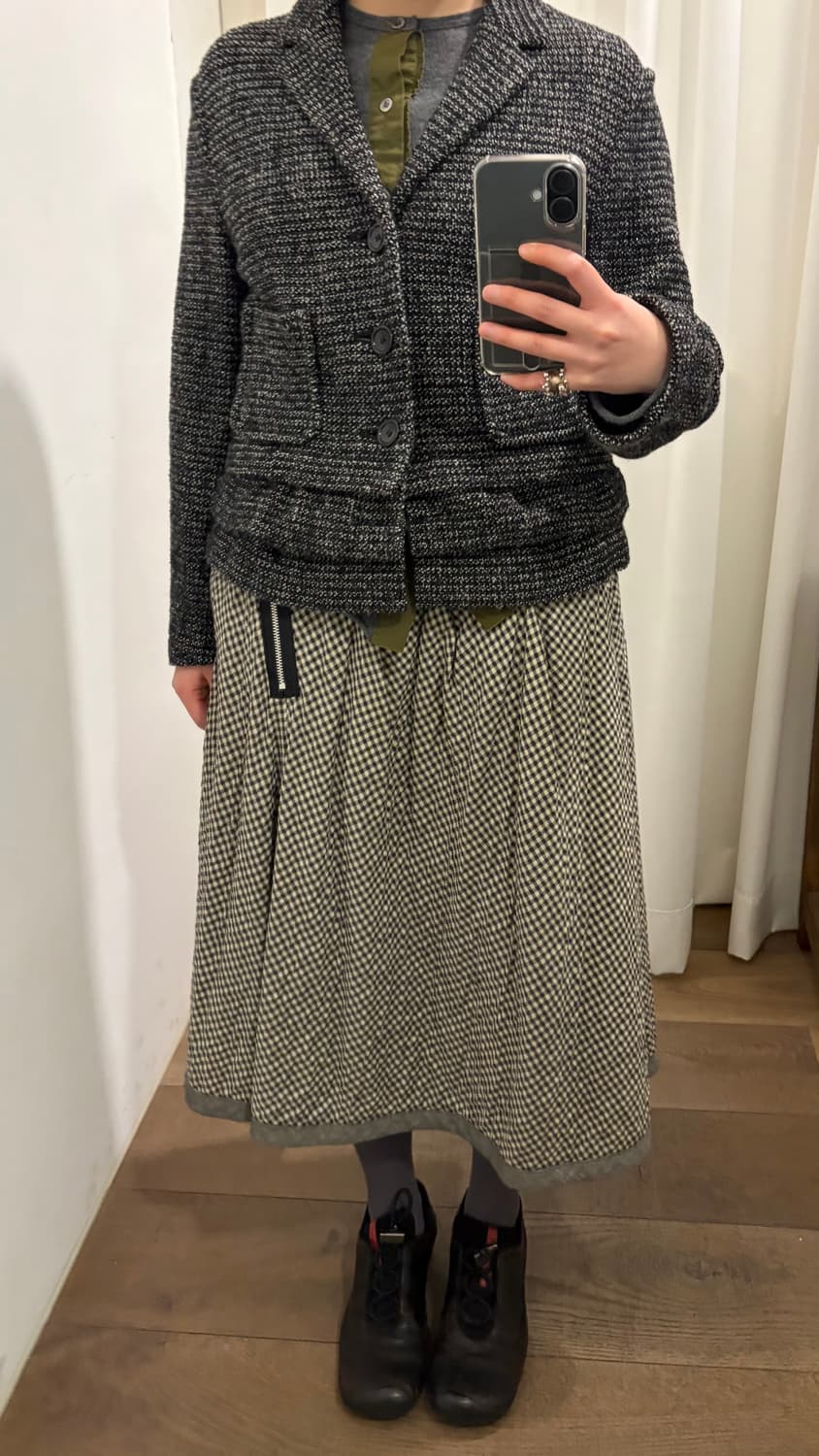 Ruffle Layer Tweed Jacket 상품이미지3