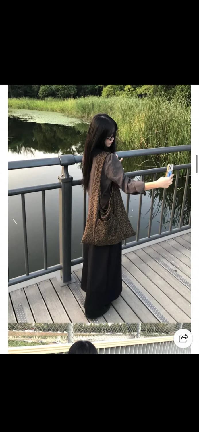 슬립오버 madeleine slim shirt 먹색 상품이미지3