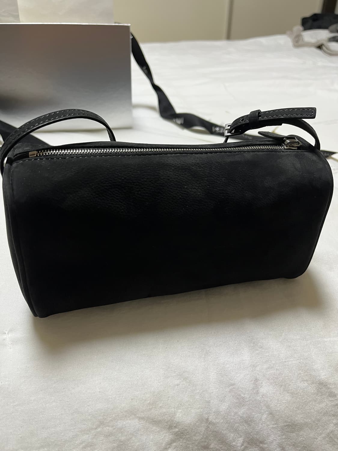 더로우 90s 스웨이드(누벅)백 ✨블랙✨새상품 상품이미지1