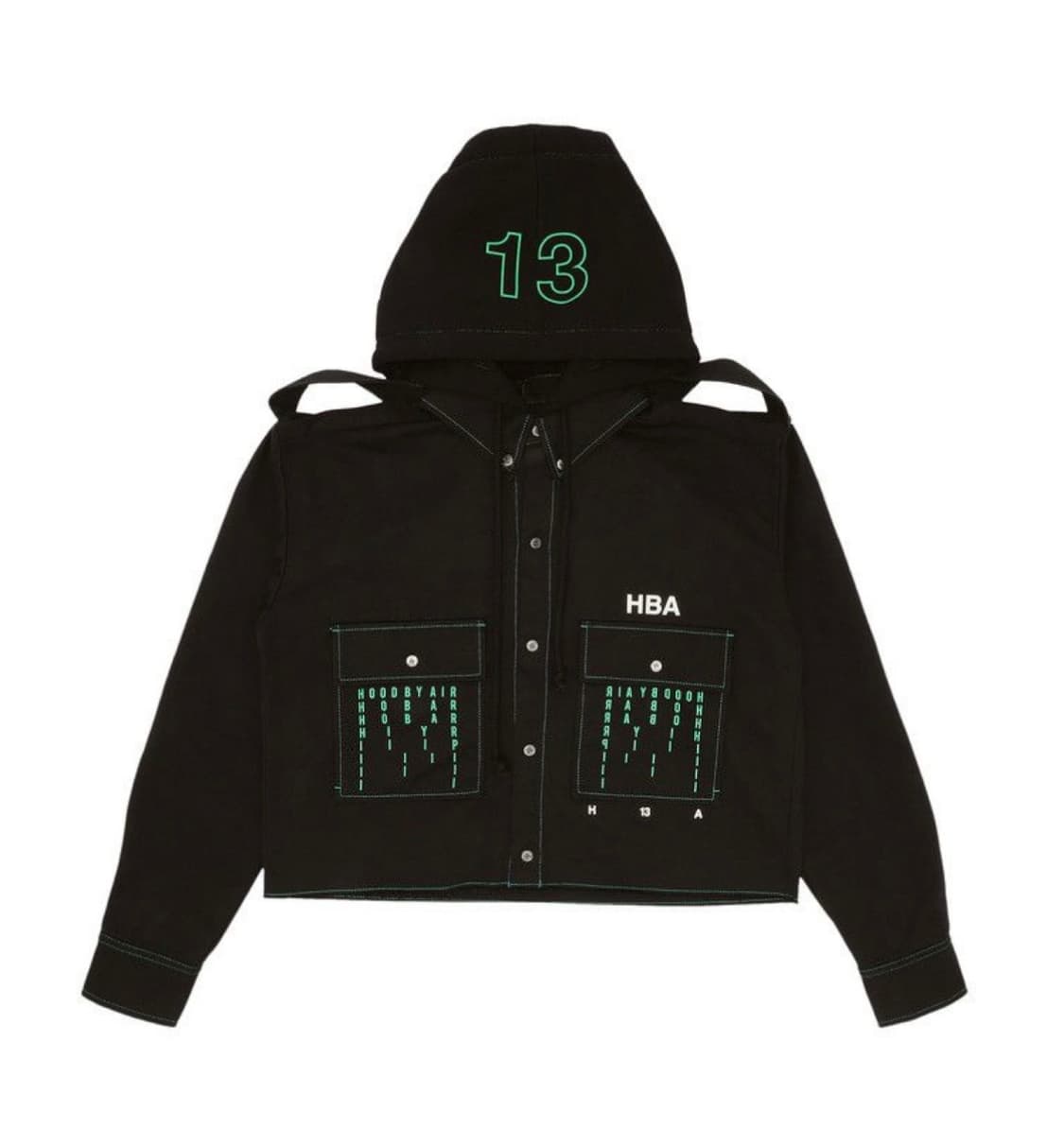 [새상품] Hood By Air 후드바이에어 리버시블 후드 자켓 상품이미지1