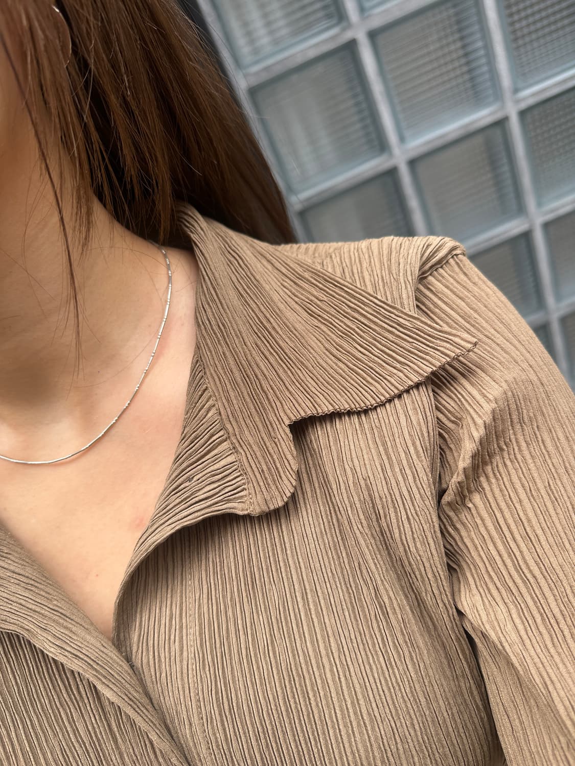 Musta Linear Whisper KarensilveNecklace  상품이미지4