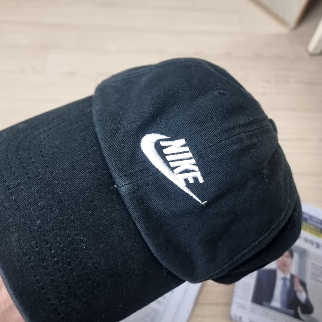 나이키 블랙 볼캡 모자 free 상품이미지3