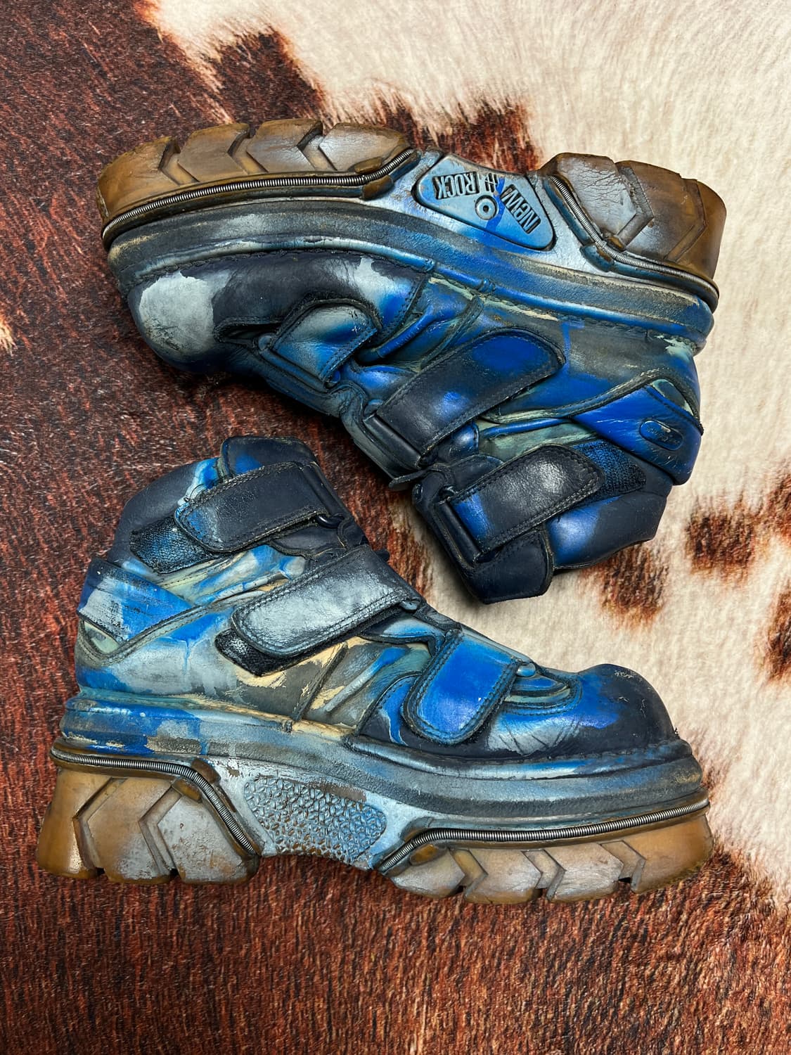 [270] NEW ROCK 뉴락 빈티지 커스텀 워커 상품이미지2