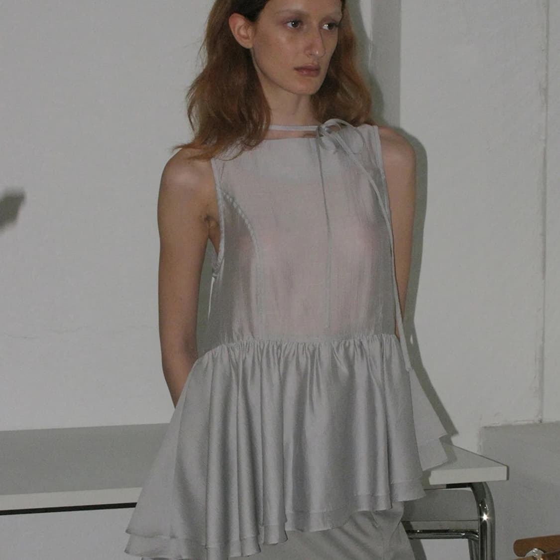 파르티멘토우먼 프릴 블라우스 상품이미지3