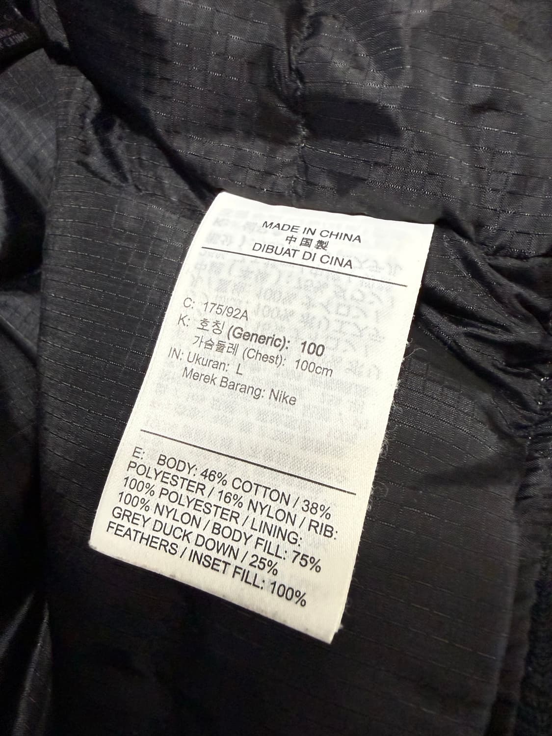 Jordan 조던 엔지니어드 Ma-1 패딩 점퍼 상품이미지7