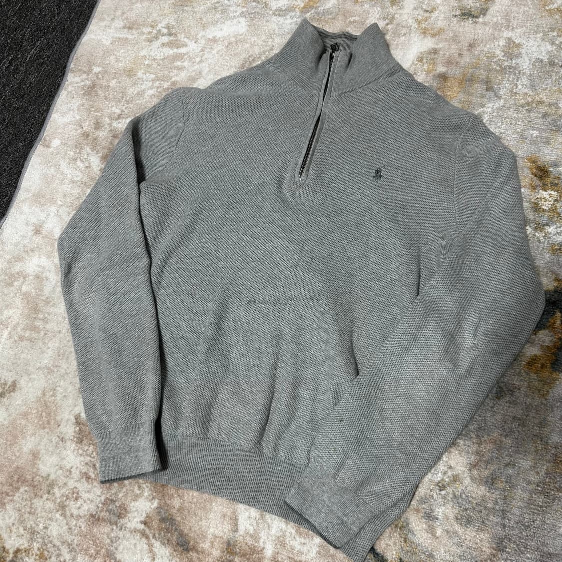 폴로 랄프로렌 그레이포니 반집업 니트 상품이미지3