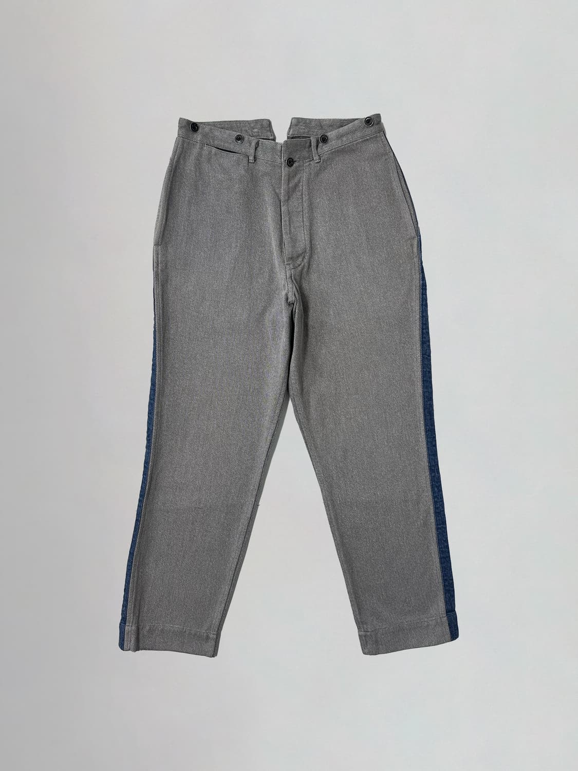 하버색 사이드 데님 라인 팬츠 상품이미지1