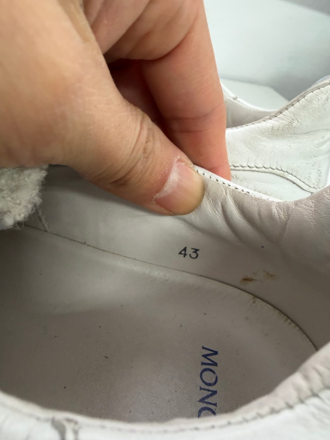 정품) 몽클레어 남성 스니커즈 운동화 43 상품이미지9