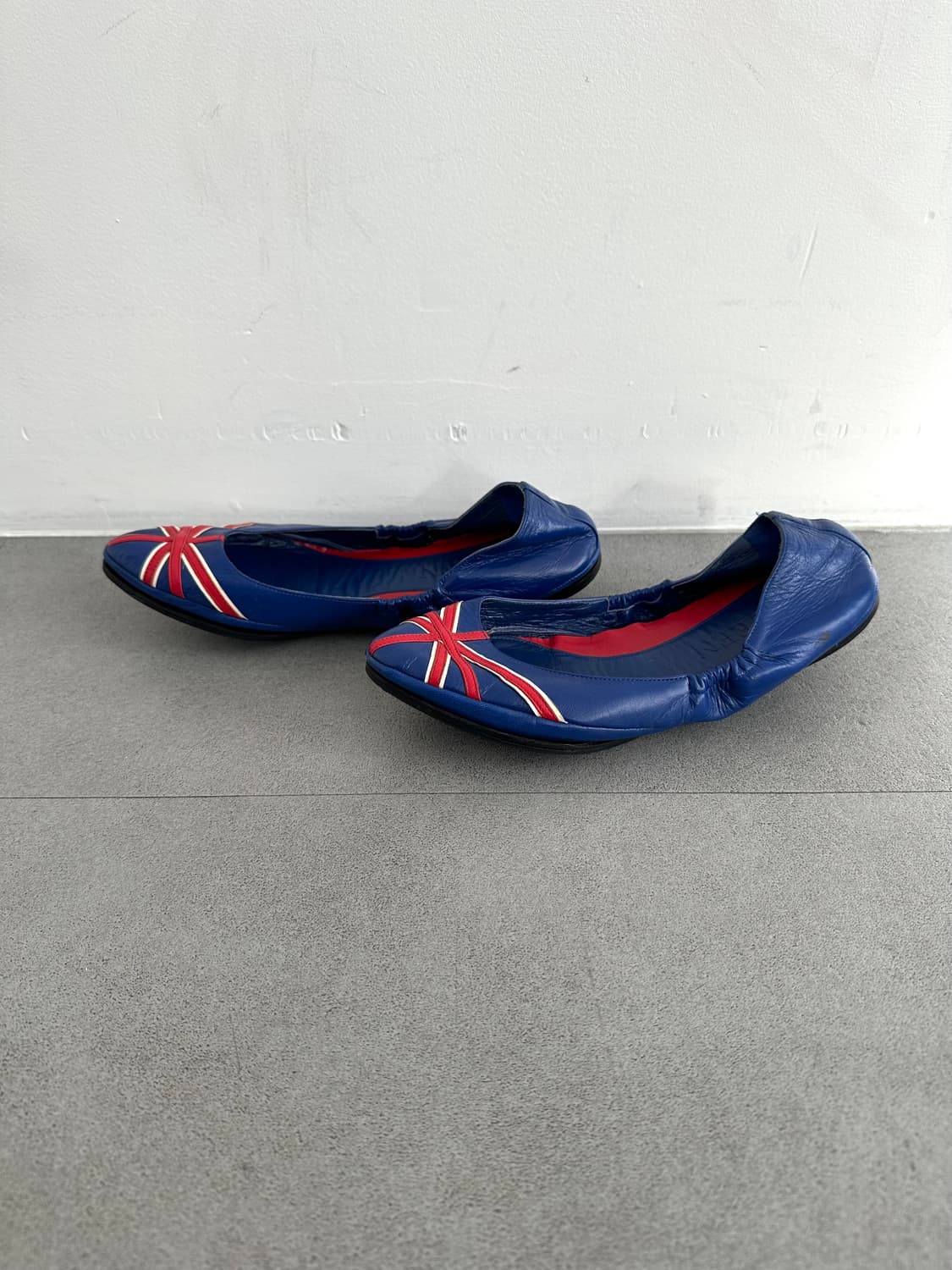 알렉산더 맥퀸 유니온잭 플랫슈즈 상품이미지4
