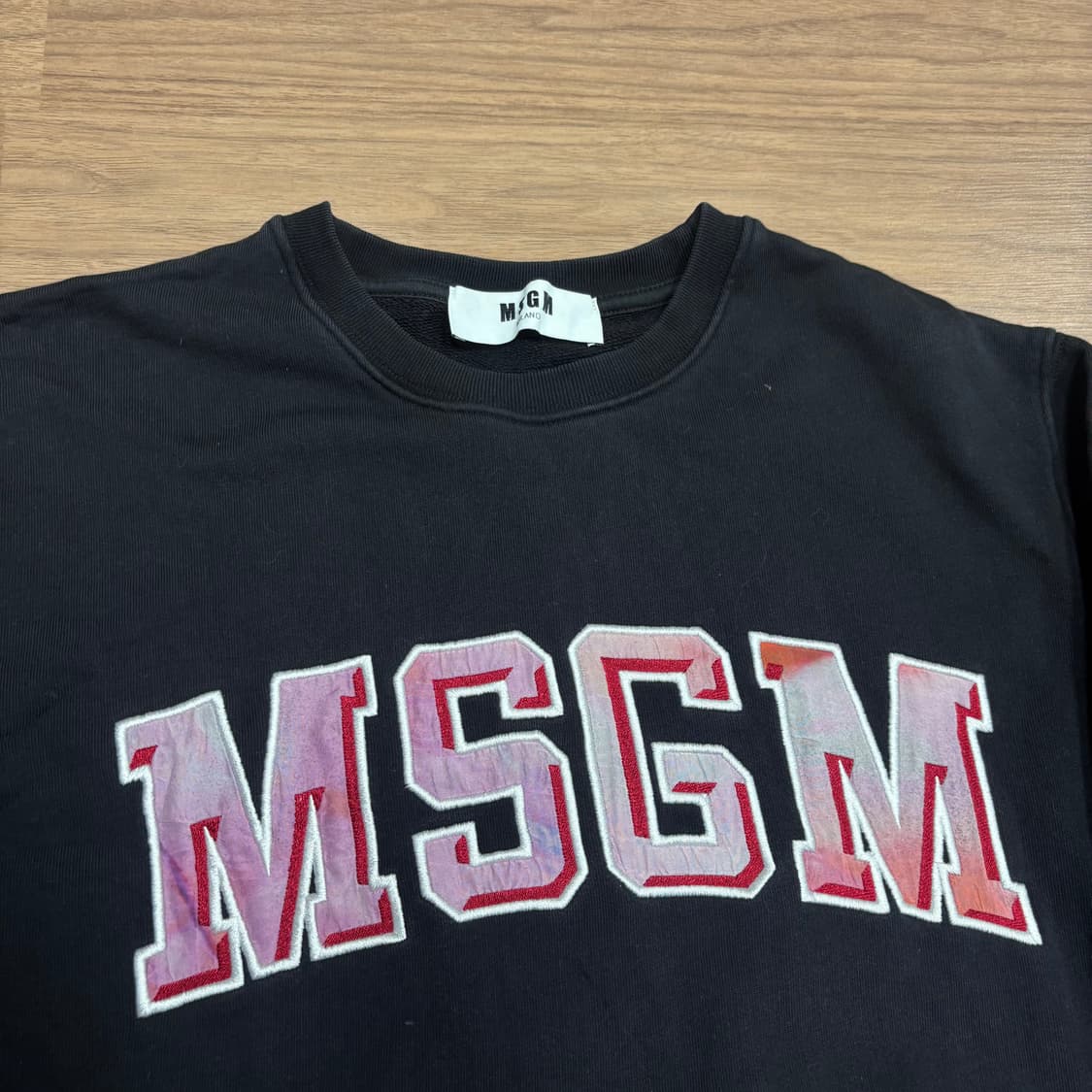95 MSGM 스펠아웃 맨투맨 상품이미지2