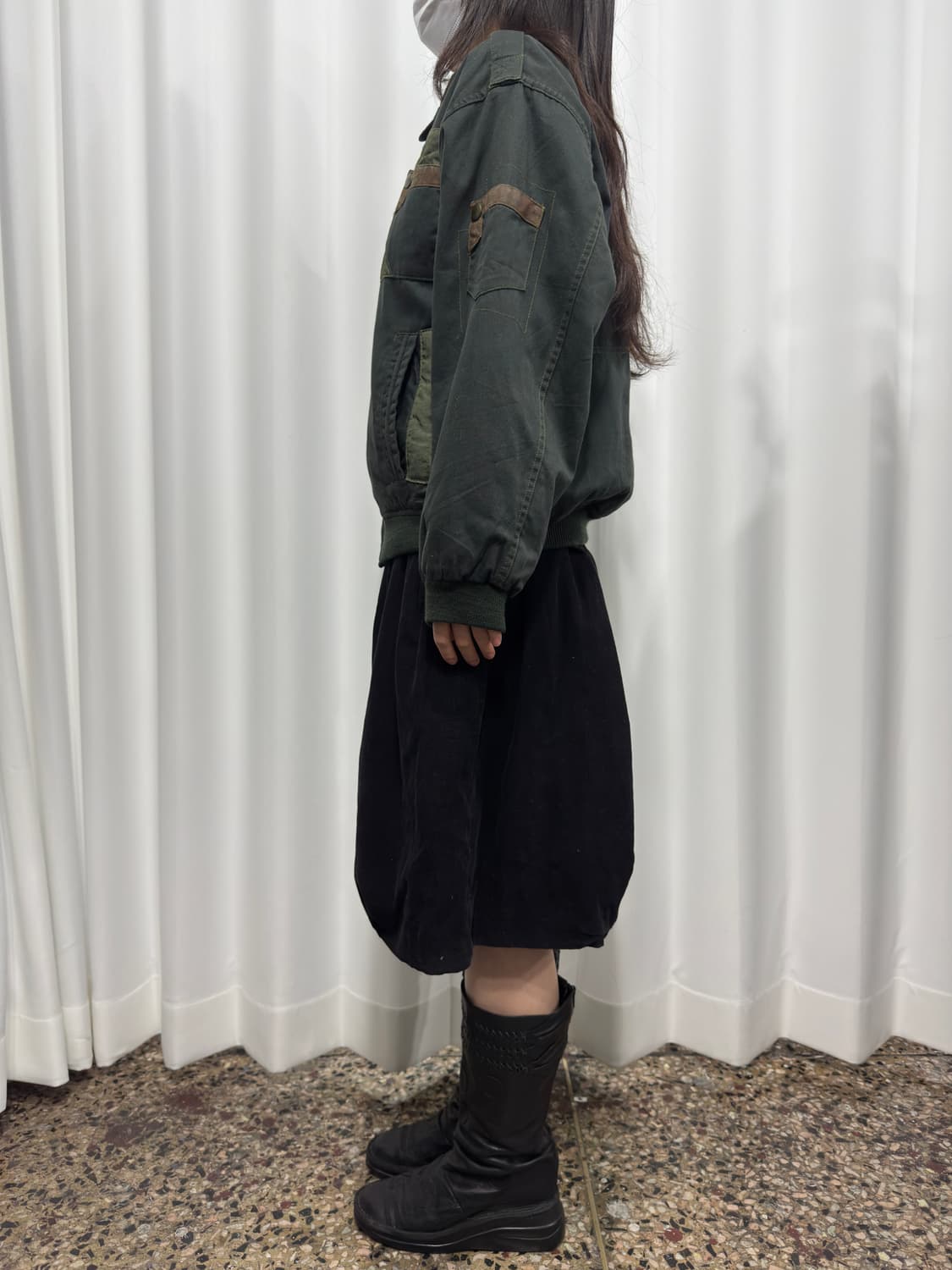 corduroy midi skirt 상품이미지5