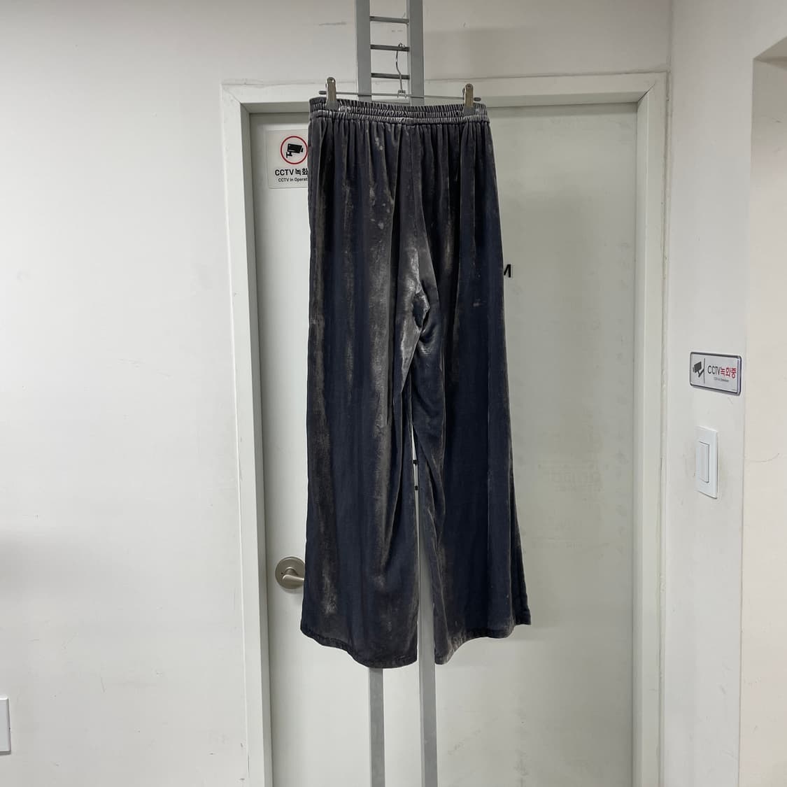 막스마라 벨벳 와이드 팬츠 38(W) 상품이미지4