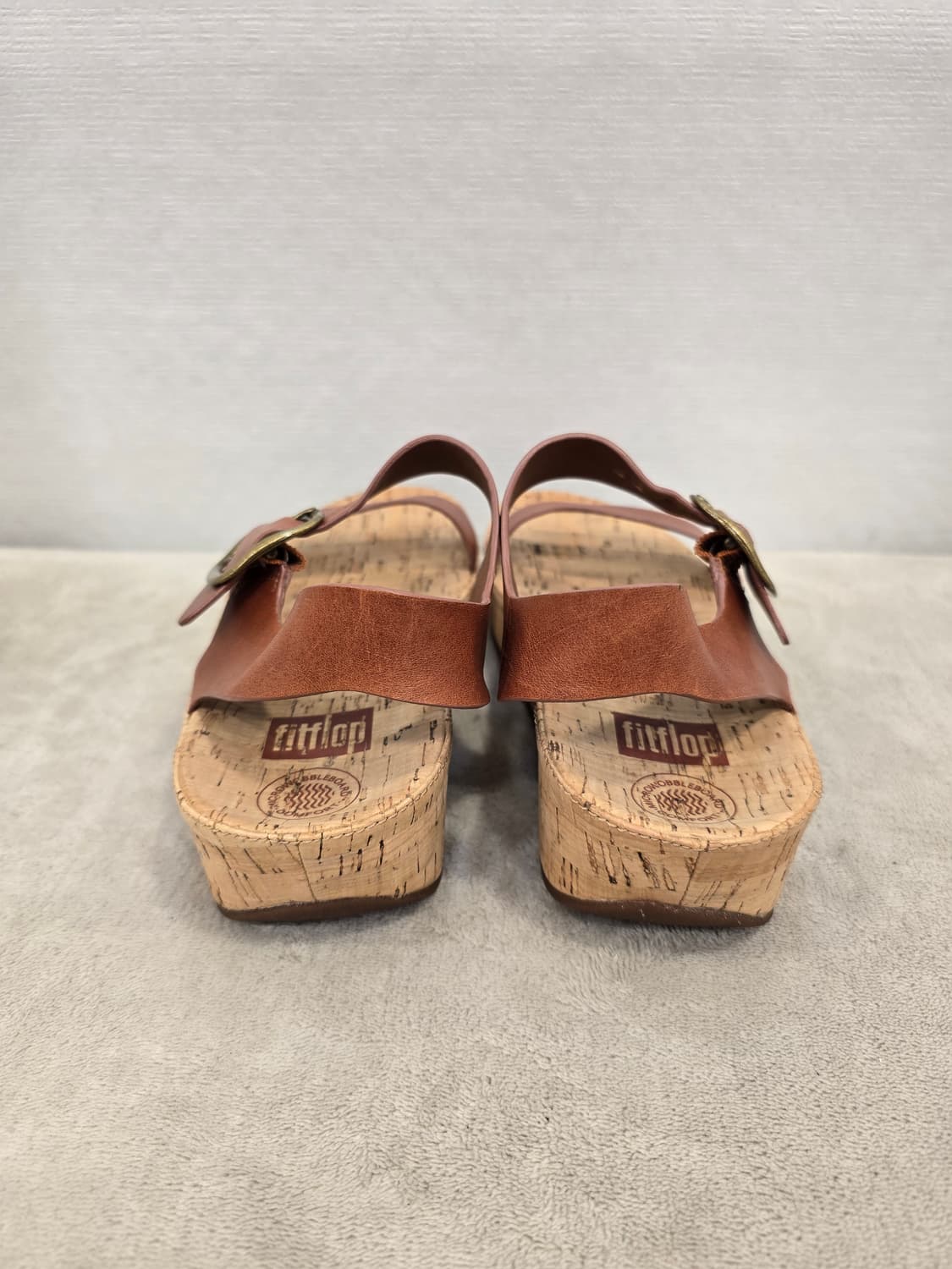 핏플랍 브라운 코르크 스트랩 샌들 230~235 상품이미지4