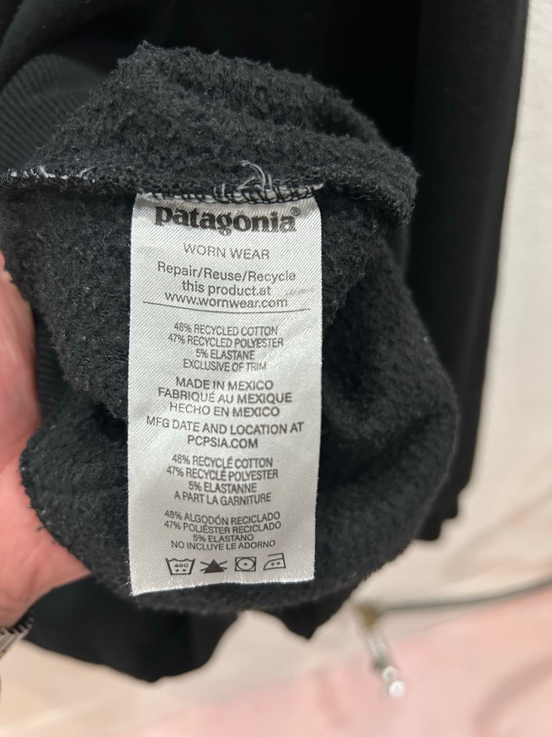 파타고니아 Uprisal 후드티 L 블랙 상품이미지4