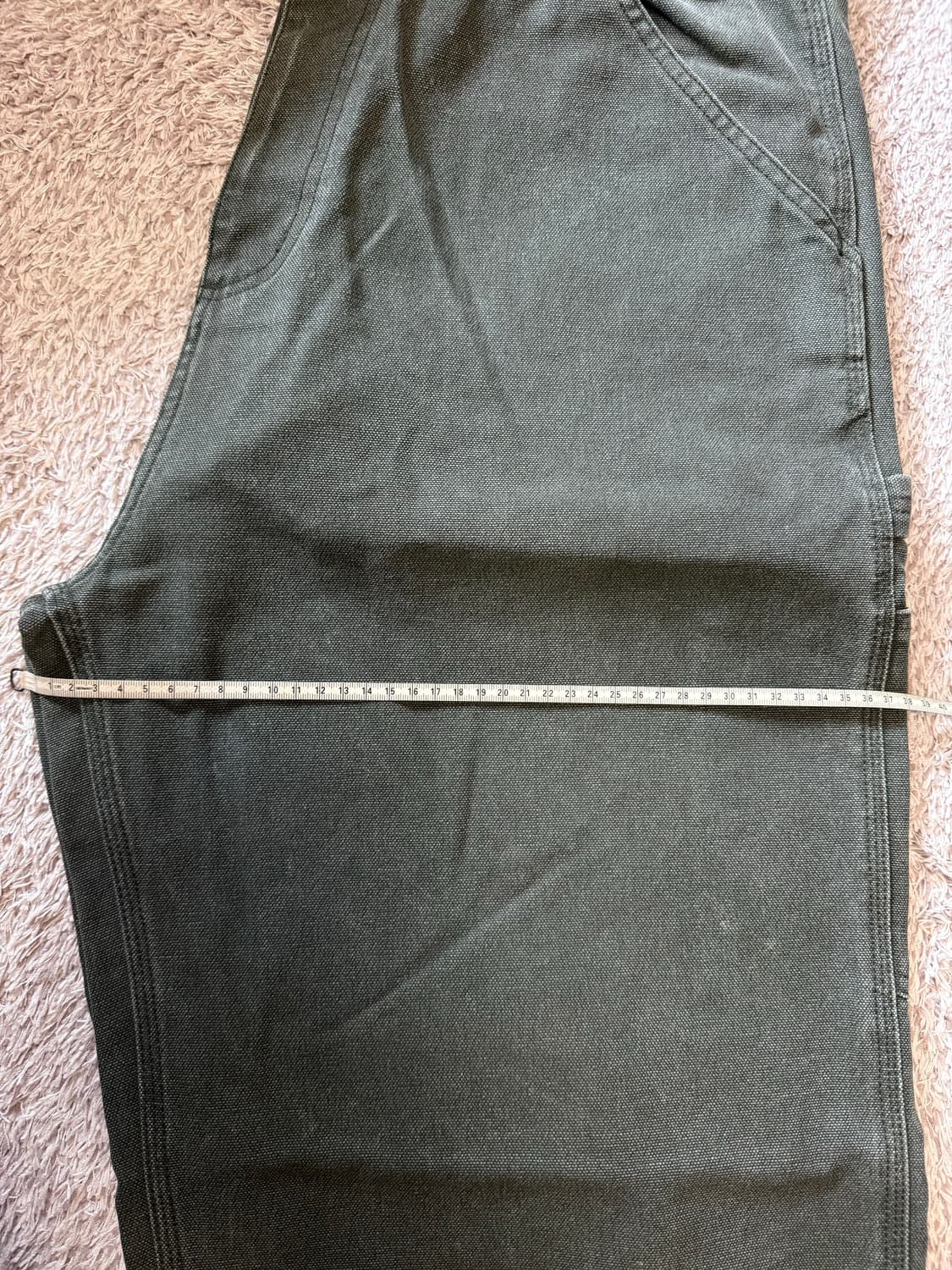 칼하트윕 carhartt wip 싱글니 모스그린 L사이즈(착샷) 상품이미지7