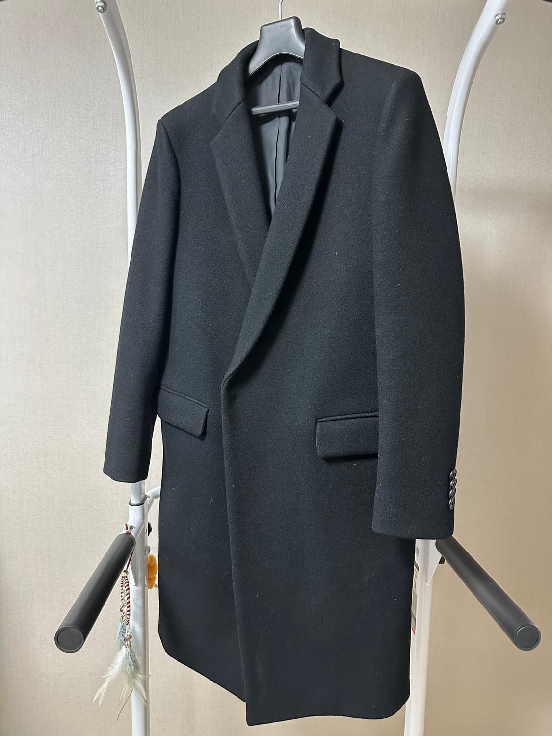 앤드지 지오지아 롱코트 95 블랙 상품이미지1