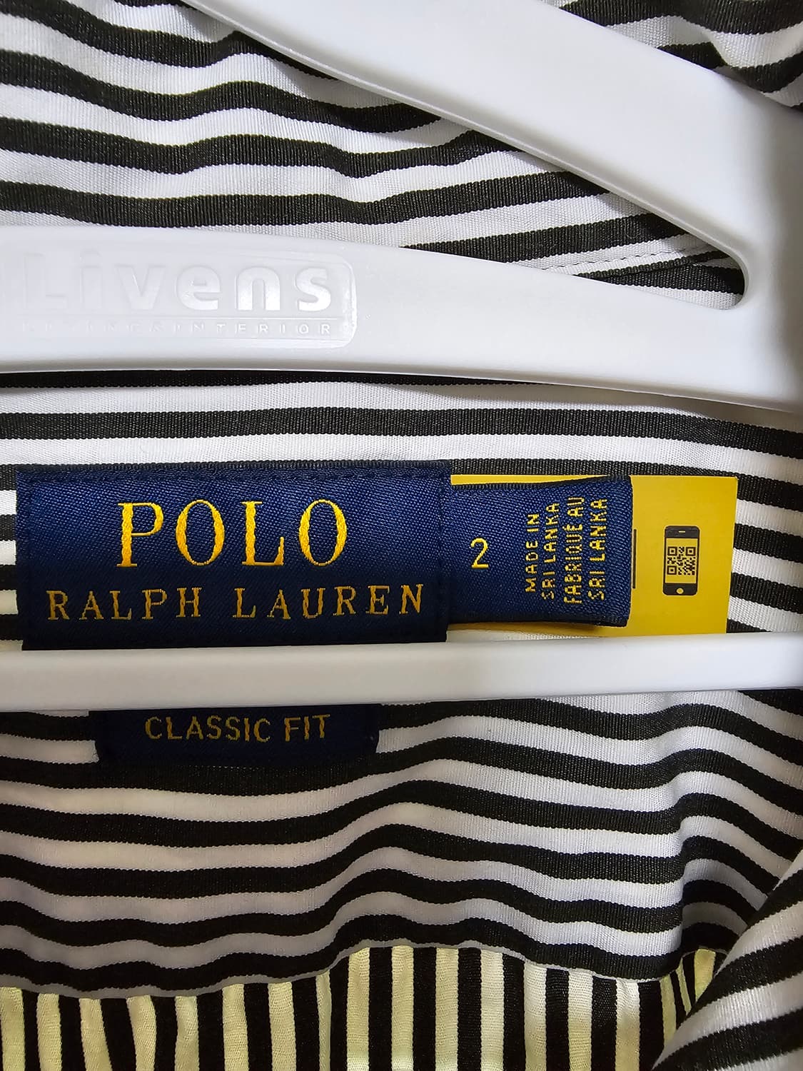 폴로랄프로렌 여성 스트라이프 코튼셔츠(신형QR정품) 2사이즈 상품이미지5