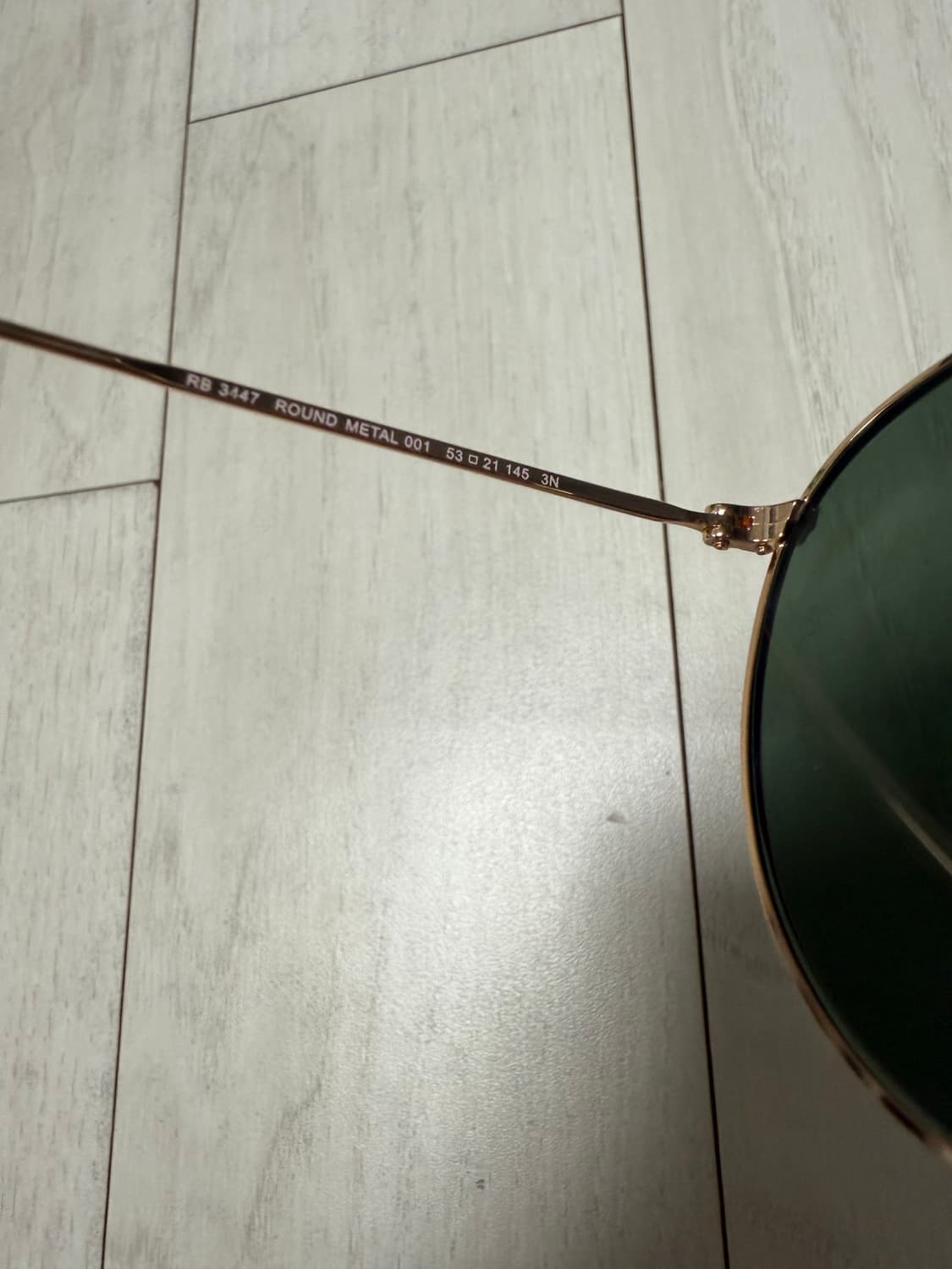 레이벤 3447 라운드 메탈 53 사이즈 (rayban) 상품이미지4
