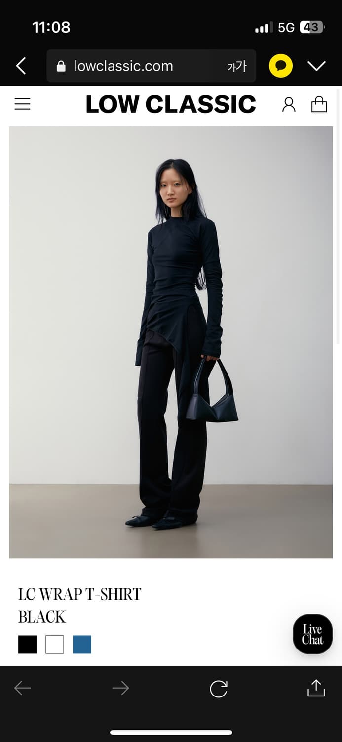 로우클래식 랩 티 상품이미지2