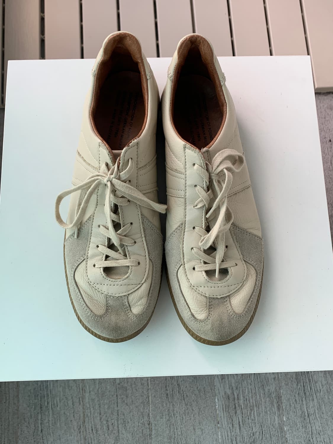 리프로덕션 오브 파운드 독일군 스니커즈 270사이즈 상품이미지1