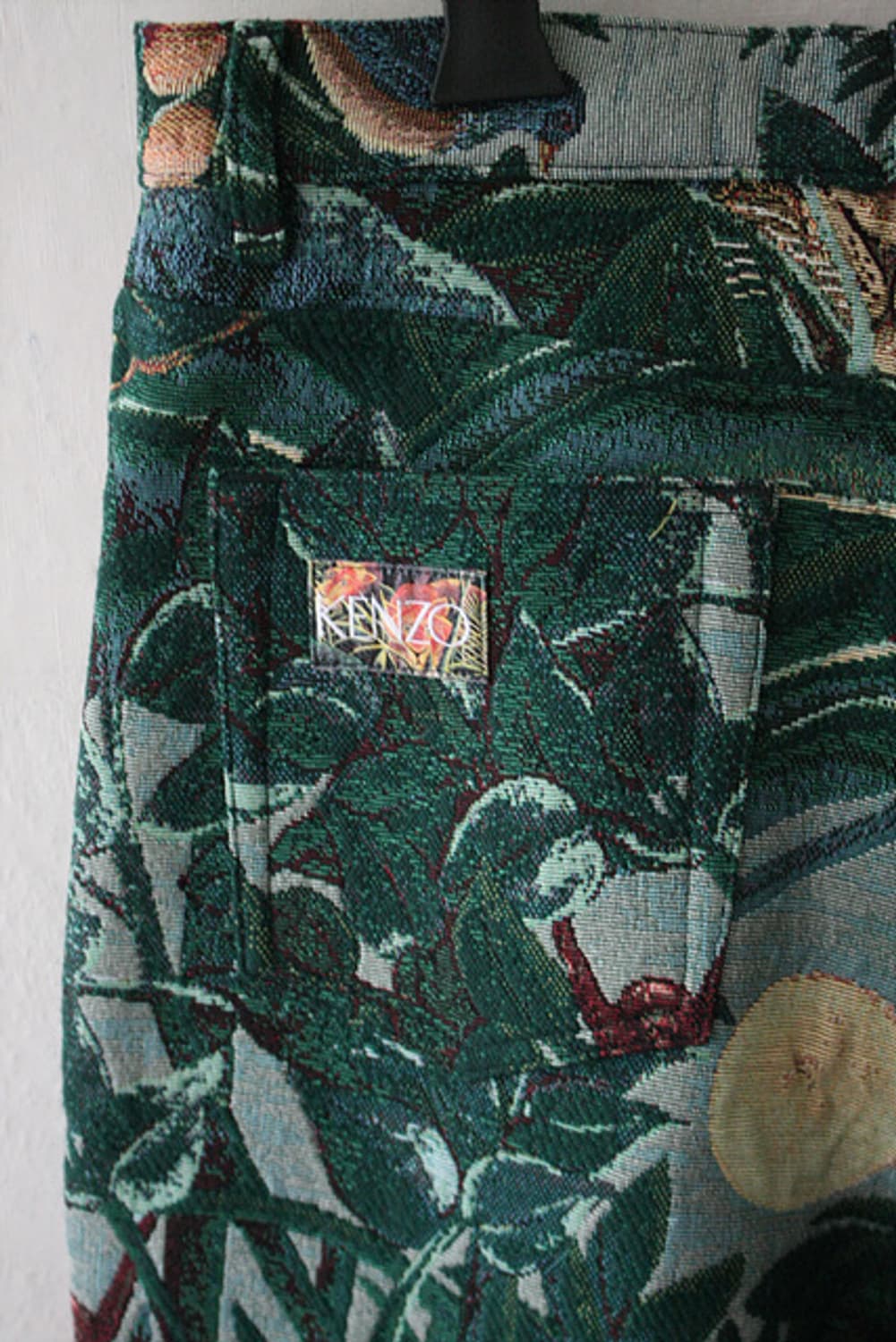 KENZO 겐조 정품 런어웨이 그린 팬츠 새제품 상품이미지6