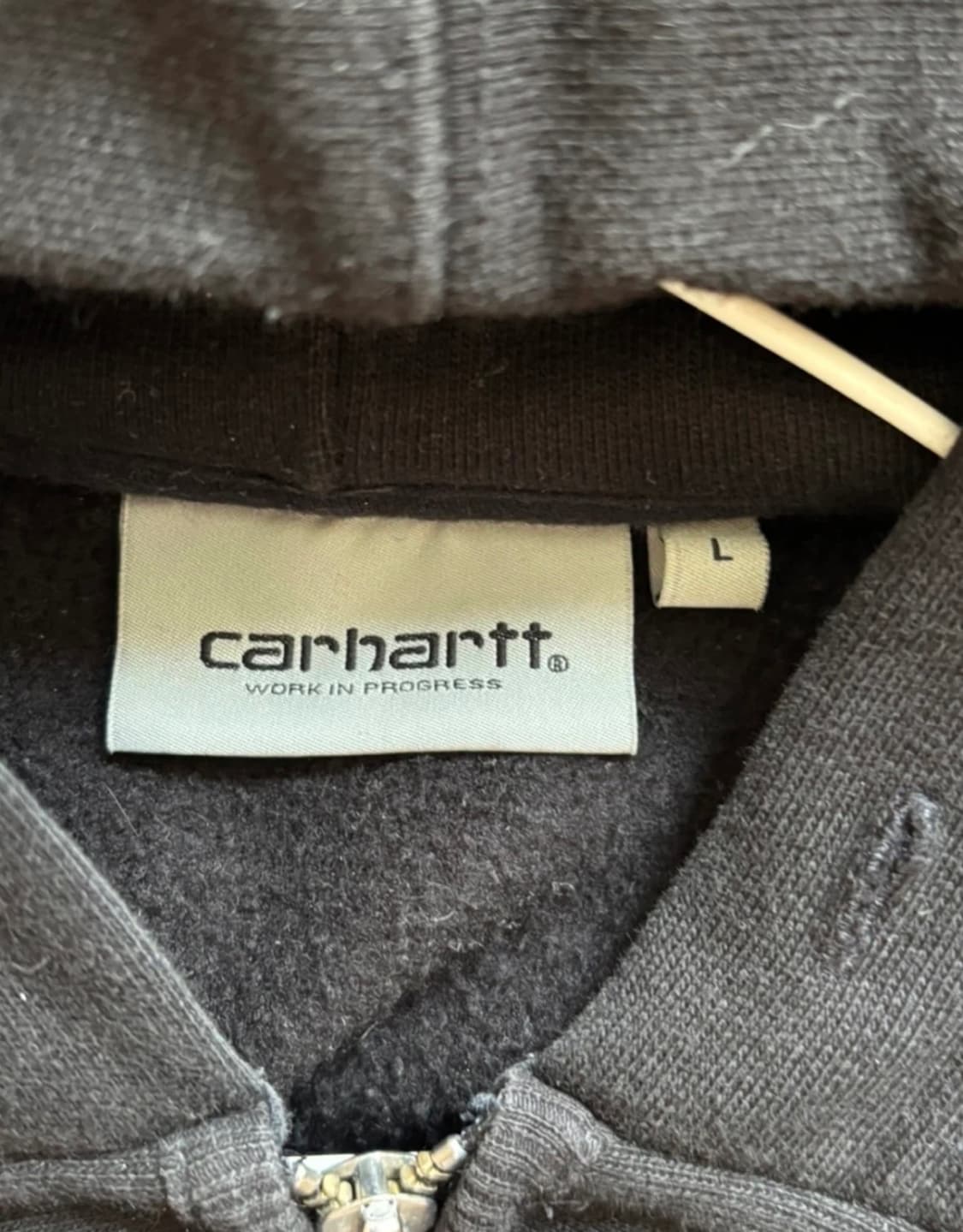 칼하트 하프 후드집업 L 상품이미지3
