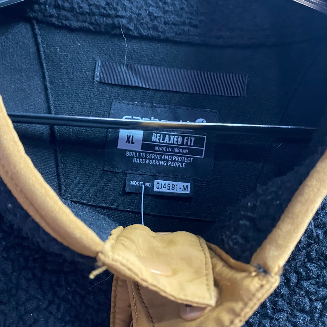 칼하트 빅포켓 플리스 아노락 B3330 상품이미지3