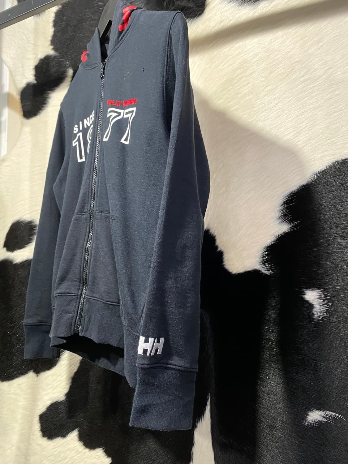 Helly Hansen  y2k 로고 프린팅 후드집업 상품이미지5
