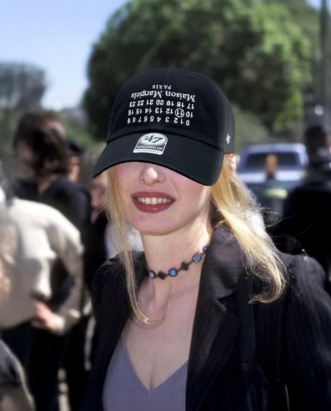 nptsss 마르지엘라 볼캡 블랙 상품이미지1