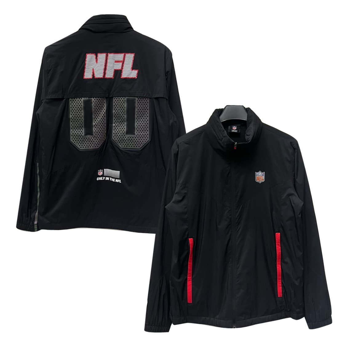 NFL 엔에프엘 AFC 홀로그래픽 바람막이 우븐 자켓 L 상품이미지1