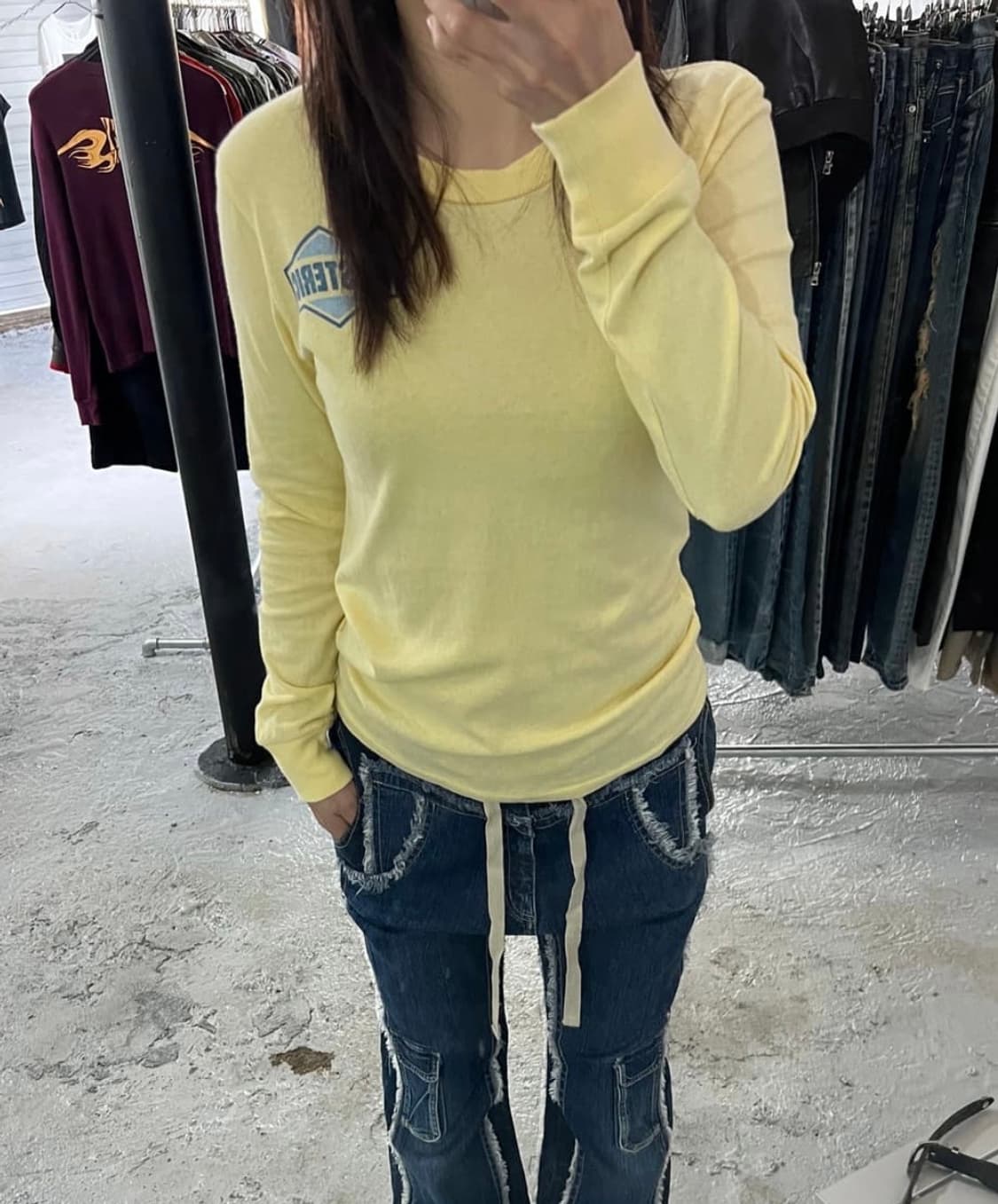히스테릭 글래머 긴팔티 상품이미지3