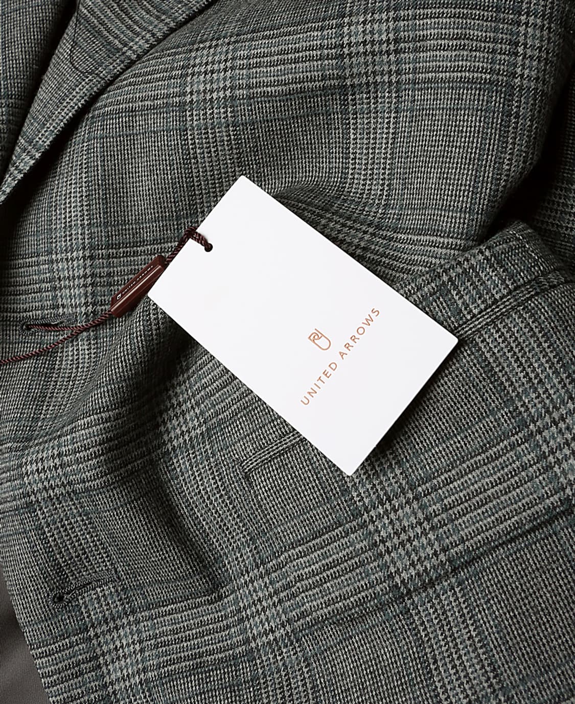 카모시타 [Camoshita] 글렌 체크 피크트 라펠 클래식 수트 상품이미지7