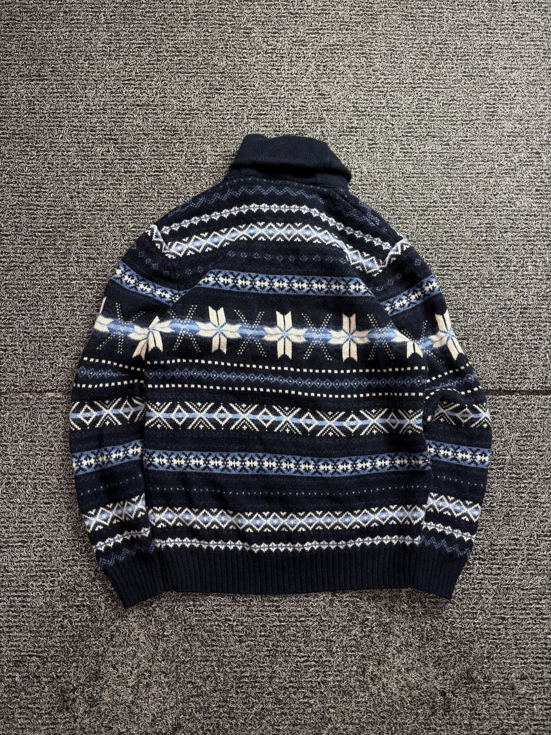 폴로 랄프로렌 스노우 플레이크 울 숄 스웨터 2523 상품이미지4