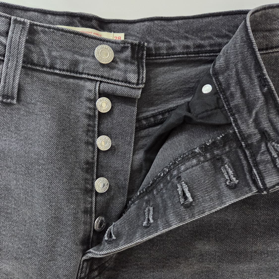 리바이스 립케이지 스트레이트 앵클 데님팬츠 28 상품이미지5