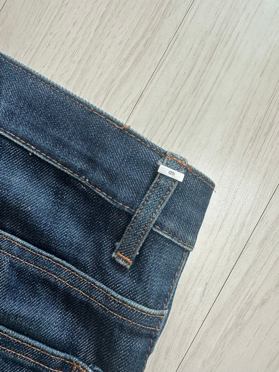 디올옴므 생지 로우 데님 상품이미지4