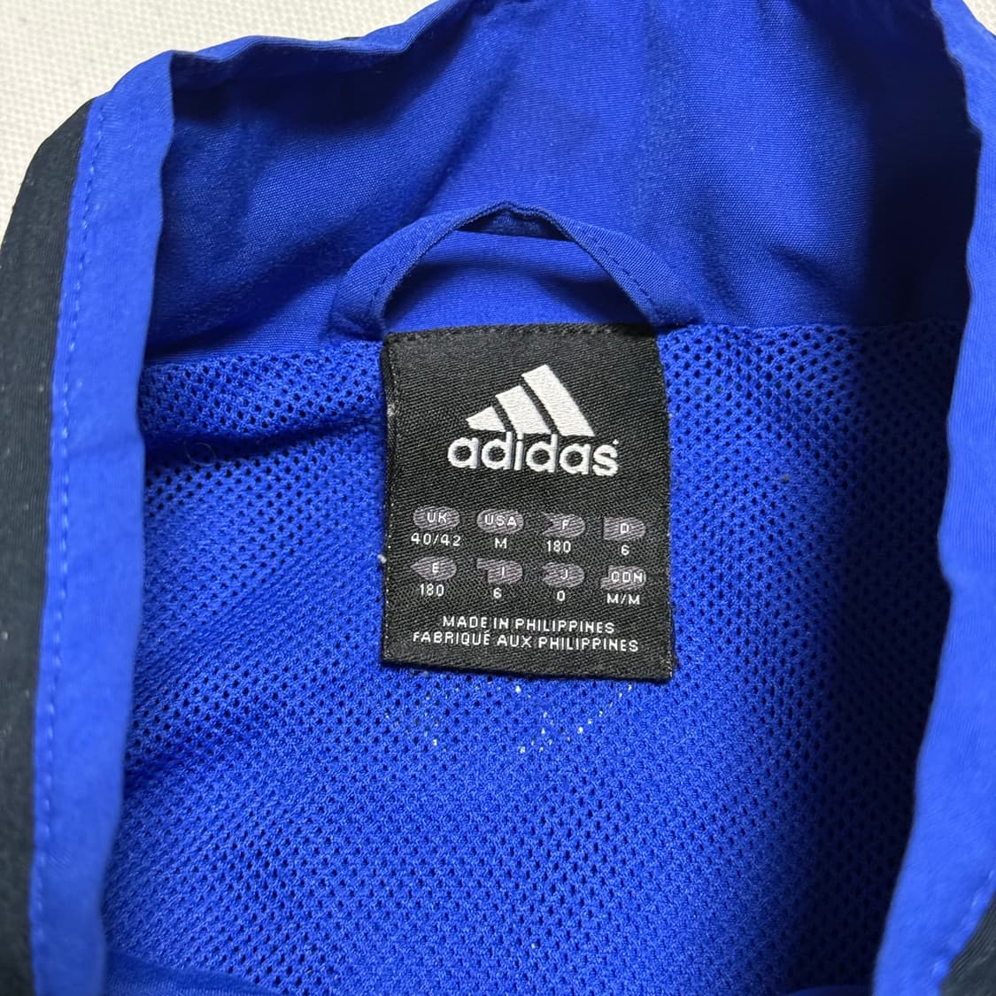 M 아디다스 첼시 네이비 블루 배색 트랙탑 상품이미지4