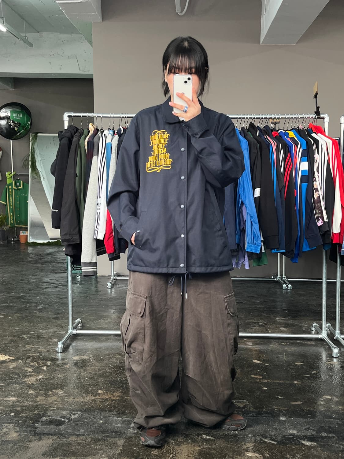 뉴에라 자수 코치 자켓 상품이미지4