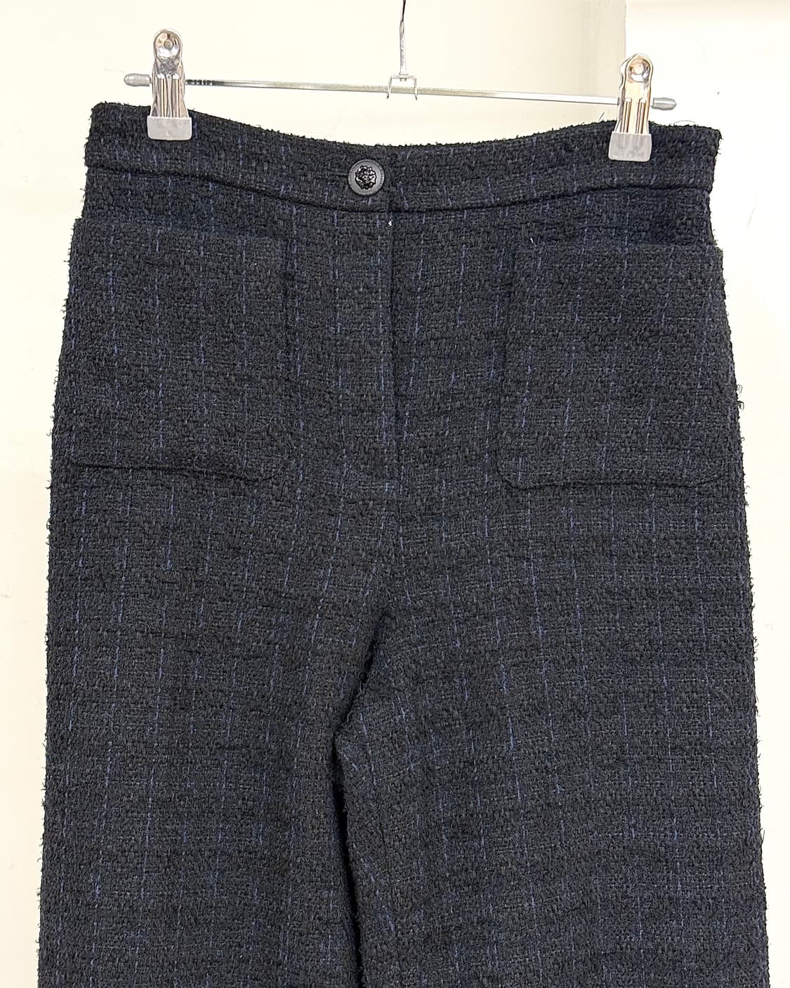 샤넬 블랙 2022컬렉션 트위드 트라우저 상품이미지2