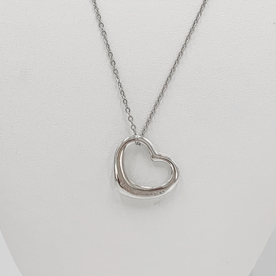 티파니 엘사 퍼레티 오픈 하트 22mm 목걸이 NO.108 상품이미지3