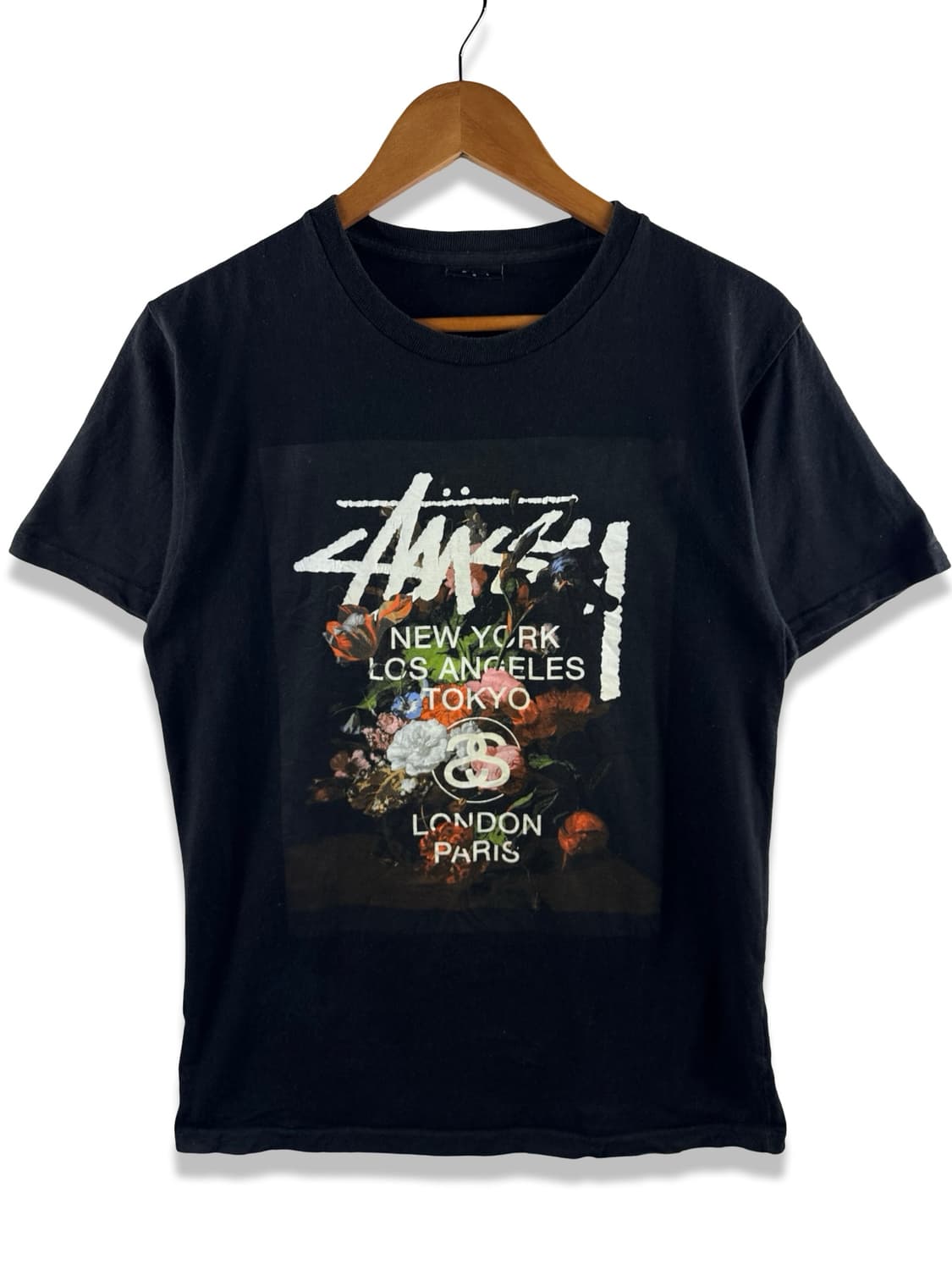스투시 월드투어 플라워 반팔티셔츠2846 상품이미지1