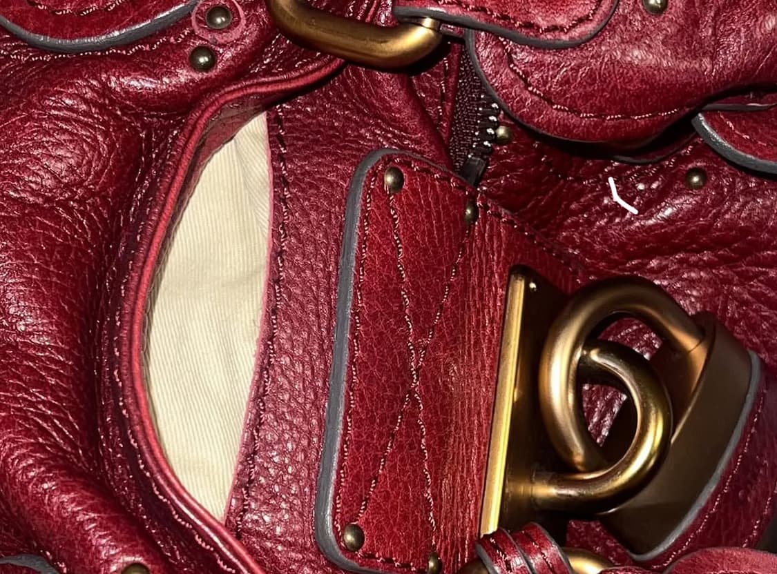 chloe paddington bordeaux 끌로에 패딩턴 백 보르도 상품이미지4