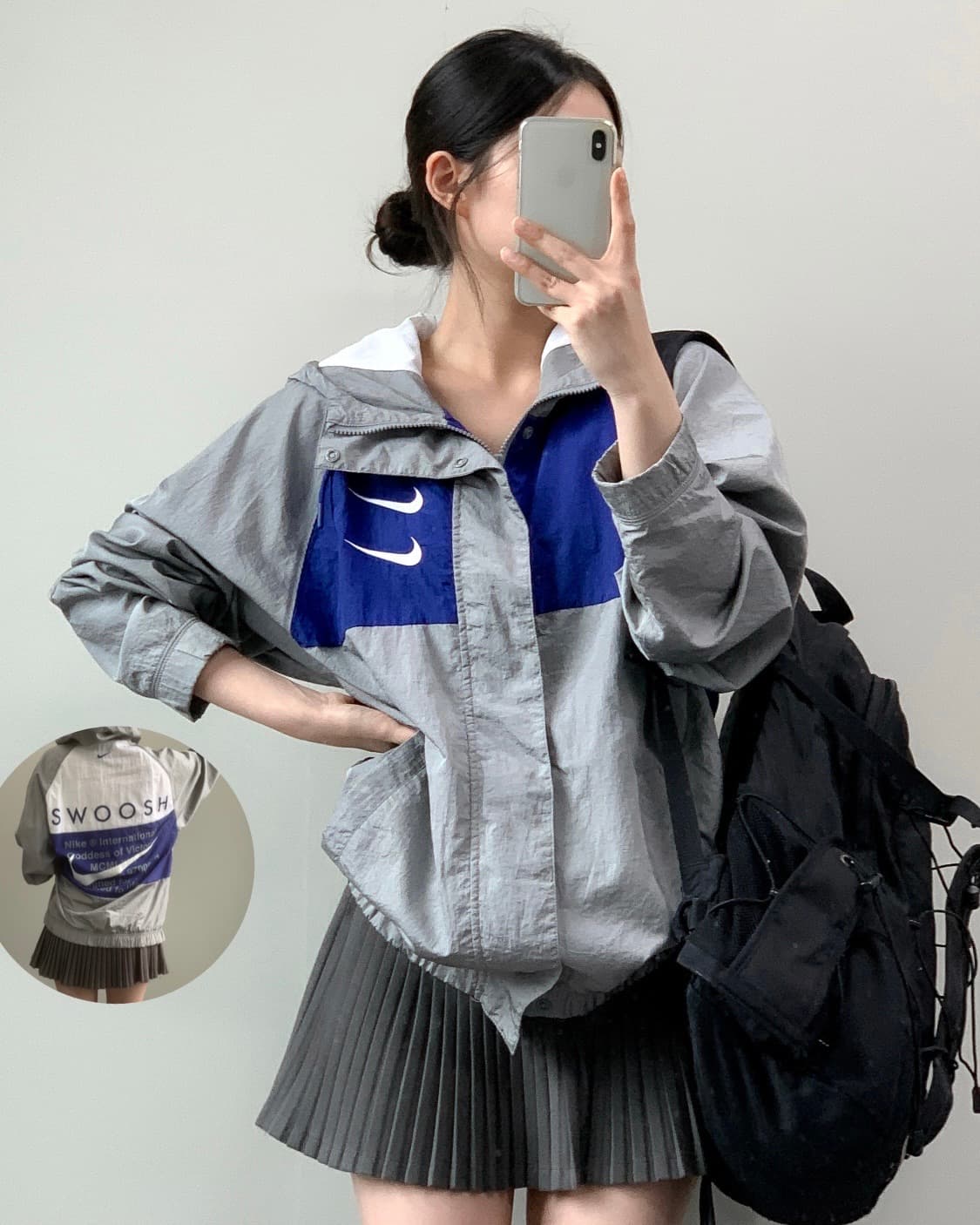 나이키 더블스우시 바람막이 상품이미지2