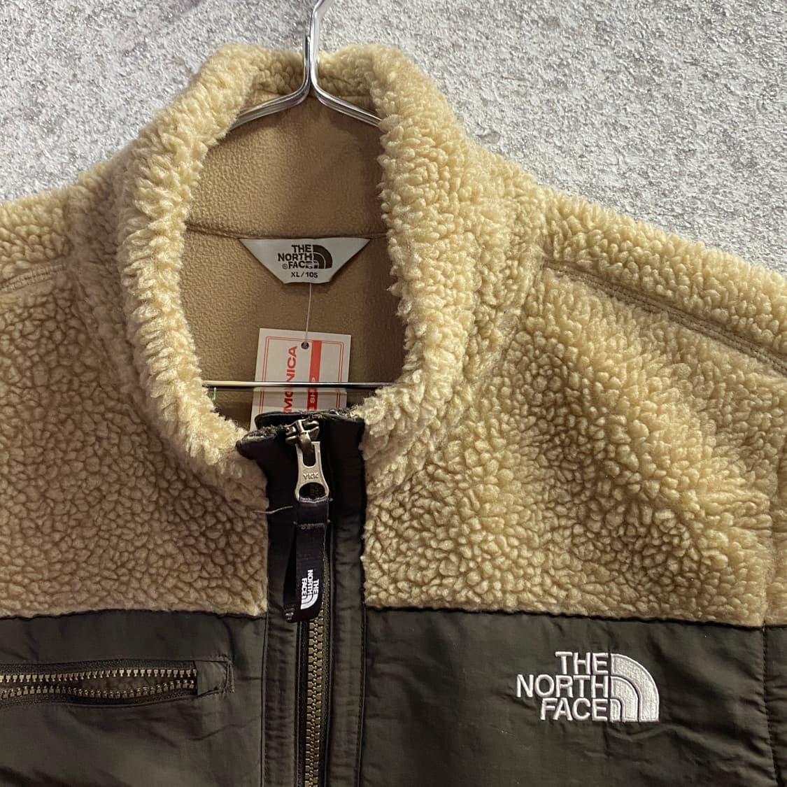 노스페이스 브라운 플리스 베스트 B3423 상품이미지3