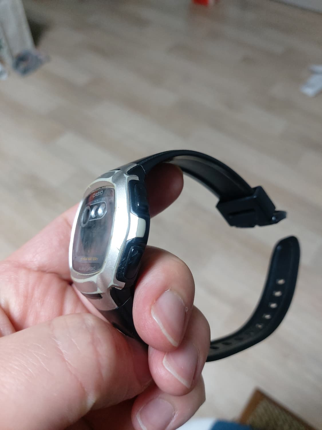 카시오 알람 크로노 전자시계 상품이미지2